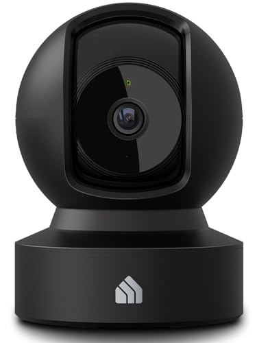 Kasa Pan-Tilt Security Camera: 1080p HD, Night Vision, Motion Detection, Baby & Pet Monitor, Cloud & SD Storage, Alexa & Google Home.