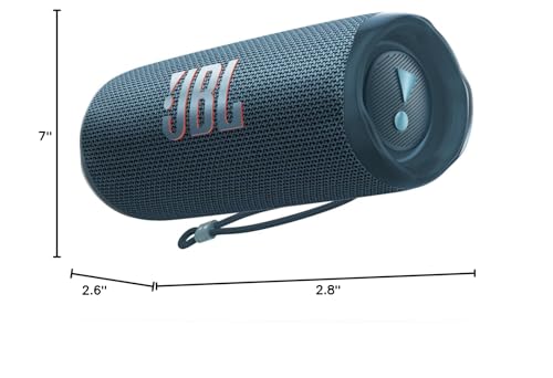 JBL Flip 6 Speaker: Powerful Sound, Deep Bass, Waterproof - 12H Playtime