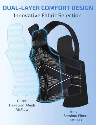 Bionic Posture Corrector for Full Back Support, Pain Relief - 3D Pads