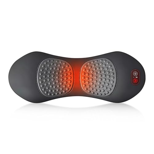 Back Relief Lumbar Support Pillow & Chair Massager for Deep Tissue Pain