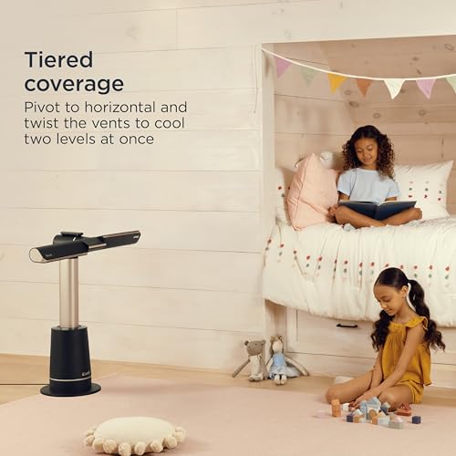 Shark TurboBlade Tower Fan: Customizable, 180ยฐ Oscillation, 10 Speeds