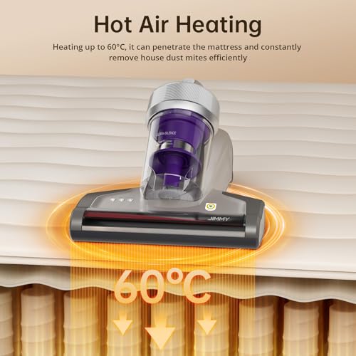 Jimmy JV35 Anti Dust Mite Mattress Vacuum Cleaner, UV-C Light, 700W Power - Ideal for Bed, Sofa, Pillows