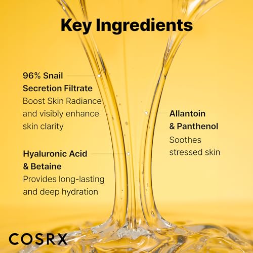 COSRX Snail Mucin Repair Serum, 100ml - Hydrating Face Serum for Dull Skin & Fine Lines - Korean Skin Care