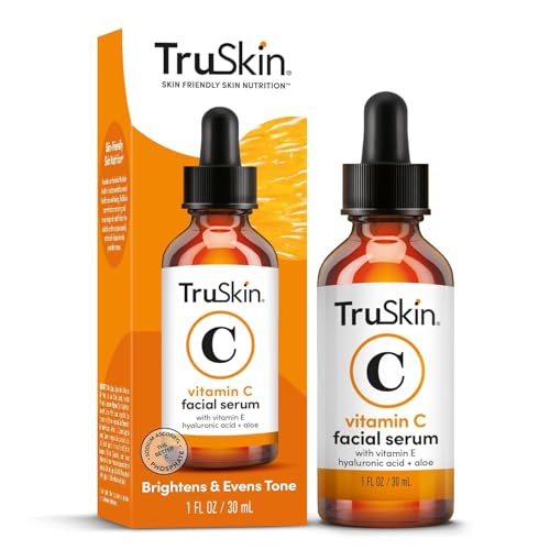 TruSkin Vitamin C Serum - Anti Aging Brightening Serum for Face, Dark Spots, Fine Lines & Wrinkles