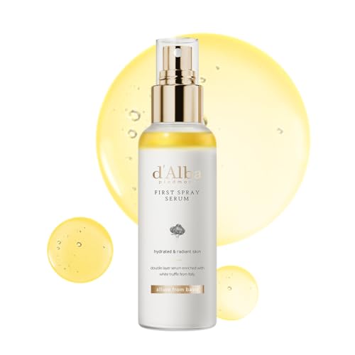 d'alba White Truffle First Spray Serum: Vegan Glow Moisturizer