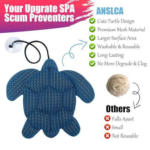 ANSLCA Hot Tub Scum Absorber Sponge - Oil Soaker for Clean Water