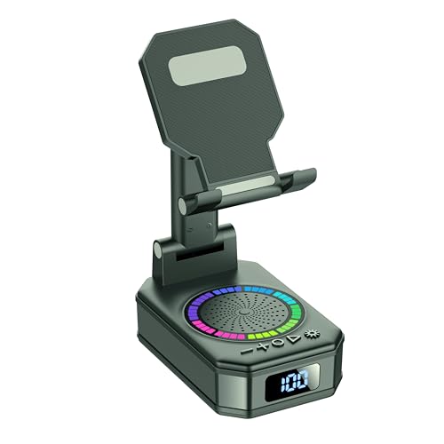 Bluetooth Speaker Stand: HD Surround Sound for Home & Outdoors