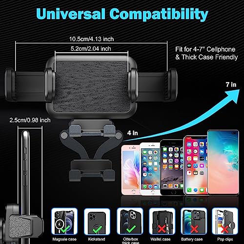 Toyota Tacoma Car Phone Holder 3rd Gen Dashboard Clip - Adjustable Stand & Mount for Smartphones