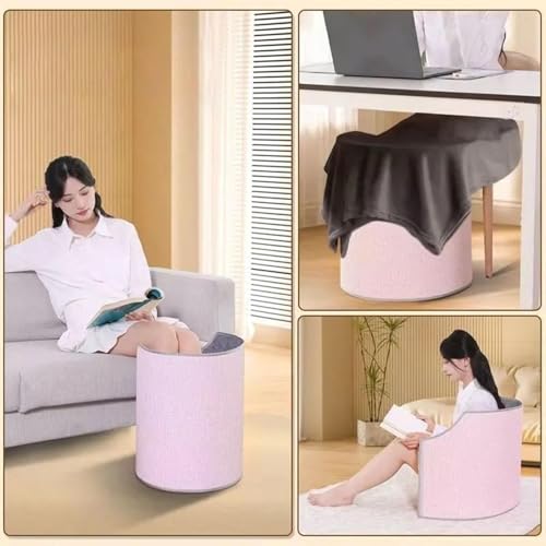Leg-A-Loo Folding Electric Foot Warmer - Portable Leg Heater for Home & Office
