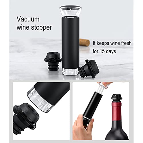 AIKARO Electric Wine Opener: Automatic Corkscrew, Rechargeable