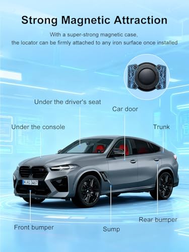 Portable Car Tracker: Global Hidden Locator w/ Magnetic Case