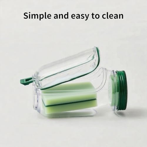 Salad Pod Jar with Built-in Bowl Design - Portable Container for Fresh Breakfast Fruit Storage