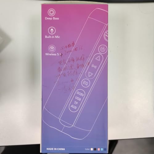 Taopodo Portable Bluetooth Speaker: Stereo Sound, TWS Pairing, Outdoor Speaker for Home & Hiking