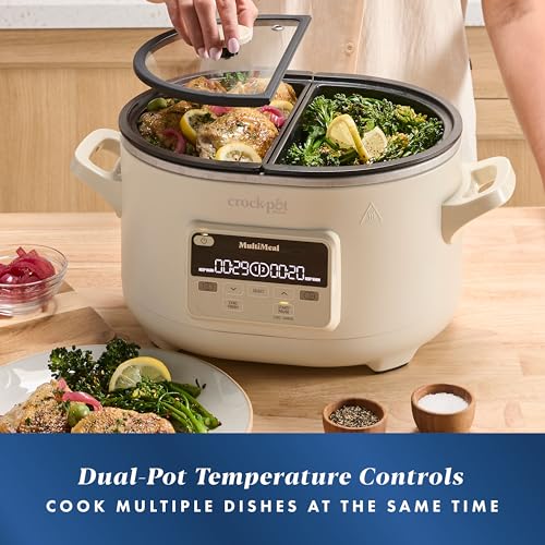 Crock-Pot Multicooker Slow Cooker with Bake Function - Versatile Kitchen Appliance