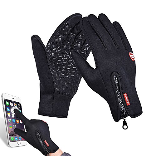 Telefingers Thermal Gloves | Touch Screen, Windproof for Winter Cycling & Driving