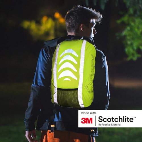 Salzmann Backpack Cover 3M Reflective | High Visibility Waterproof | Cycling, Running, Hiking