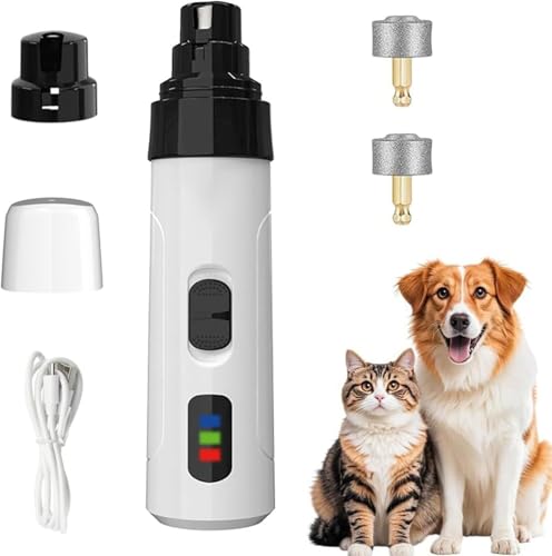 Silent Groom Pro Pet Nail Grinder - Rechargeable, Safe & Portable