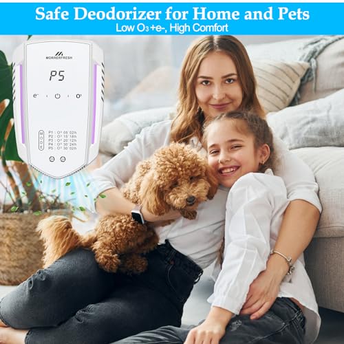 Ozone Odor Eliminator 99% Cat Litter Deodorizer for Home