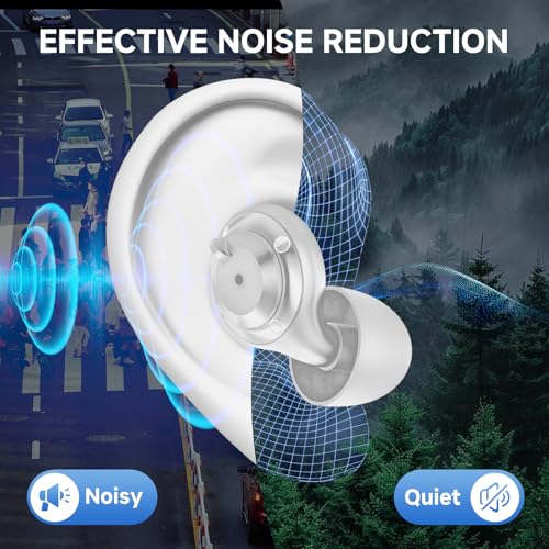 Brand Noise Cancelling Ear Plugs: 7 Pairs Tips, 3 Levels Fit, Travel, Sleep, Work, Concert, Snoring, Magnetic Case