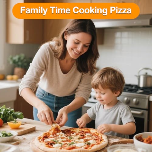 Retro Pizza Maker 12 Inch Rapid Heating Oven, 800˚F Cooker