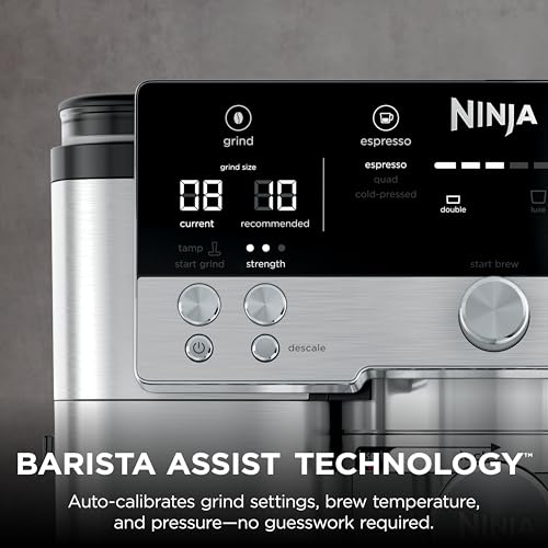 Ninja Luxe Café 3-in-1 Coffee Machine with Grinder & Frother