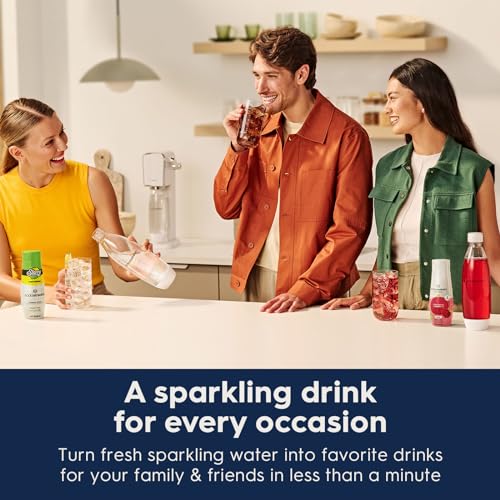 SodaStream Terra Sparkling Water Maker Bundle with CO2 System, Bottles, Flavor Drops