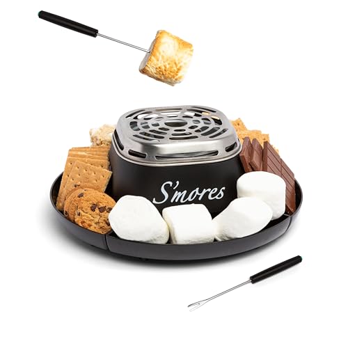 Nostalgia S'mores Maker Kit: Electric Indoor Tabletop Set