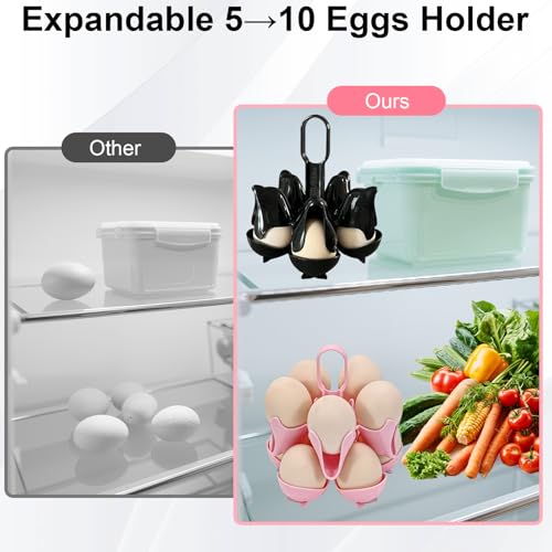 Dolphin Egg Cooker Rack: Boil, Serve, Store Eggs - BPA-Free Kitchen Gadget for 5-10 Eggs - Fun Gift for Kids & Families