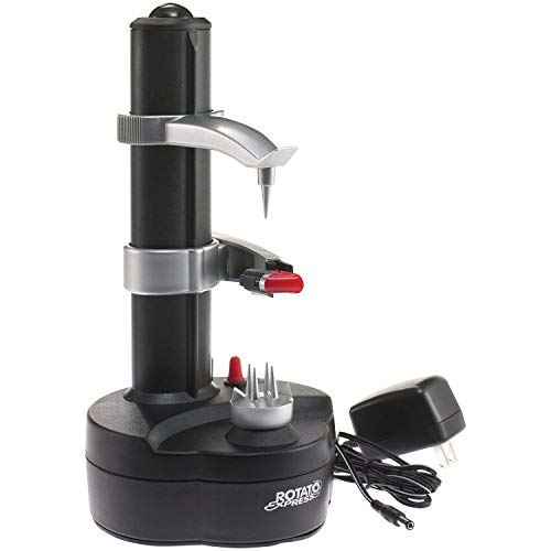 Starfrit Rotato Express Electric Peeler - Effortlessly Peel Vegetables - Safe & Easy - 2 Spare Blades