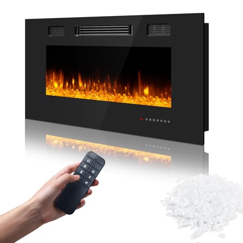 CozyHeat 24-inch Electric Fireplace Insert with Remote Control