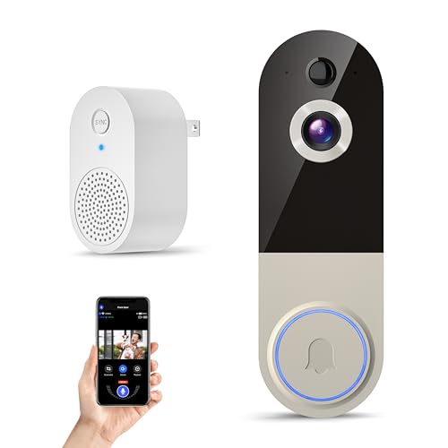 Brand Wireless Doorbell Camera: HD Video, 2-Way Audio, Night Vision