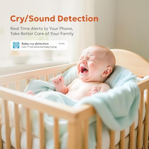 Owltron 2K Indoor Security Camera: Motion Detection, Night Vision, Two-Way Talk