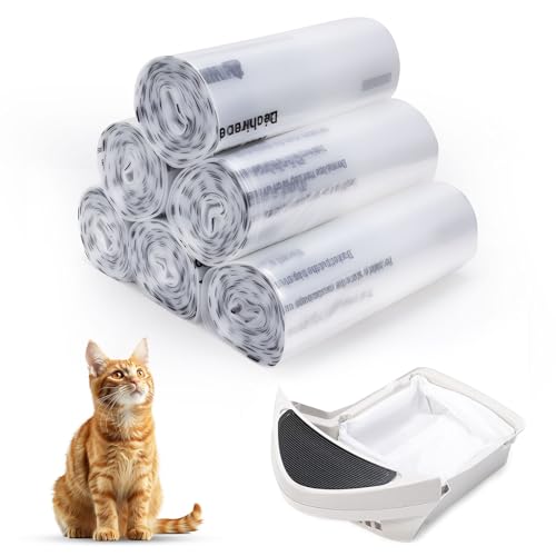 Self-Cleaning Litter Box Liners, 150 Pack, Extra Thick Waste Drawer, Easy to Empty