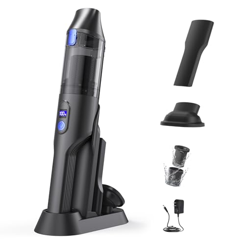 Deenkee 20kPa Handheld Vacuum Cleaner for Powerful Suction